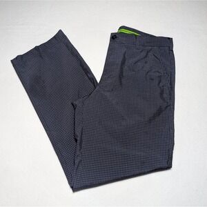 IZOD PerformX‎ Golf Pants | Gray Micro-Check | Men's 34x32